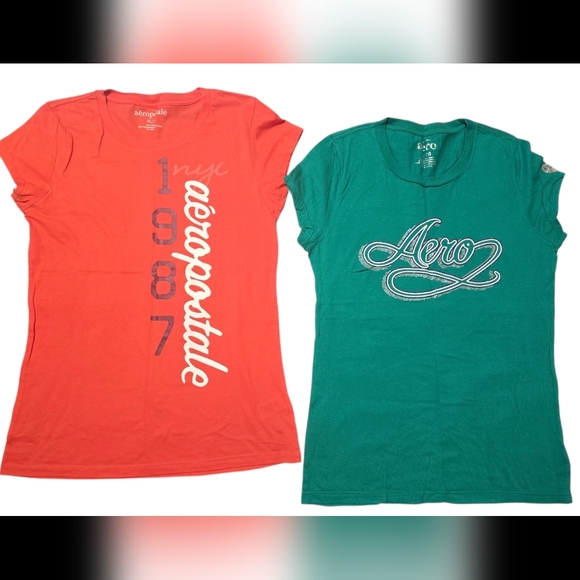 Bundle Lot Womens Aeropostale tshirts Size XL 6 Pcs - Picture 3 of 4